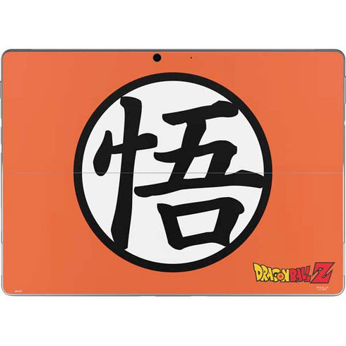 Dragon Ball Z Goku Iconic Kanji Symbol Surface Pro 8 Skin